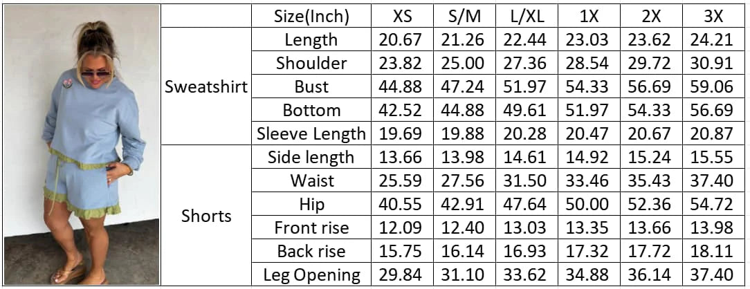 Easy Days Shorts Set