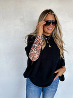 Annie V Neck Mesh Top