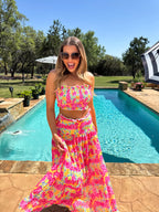 Amalfi Blooms Swim Set