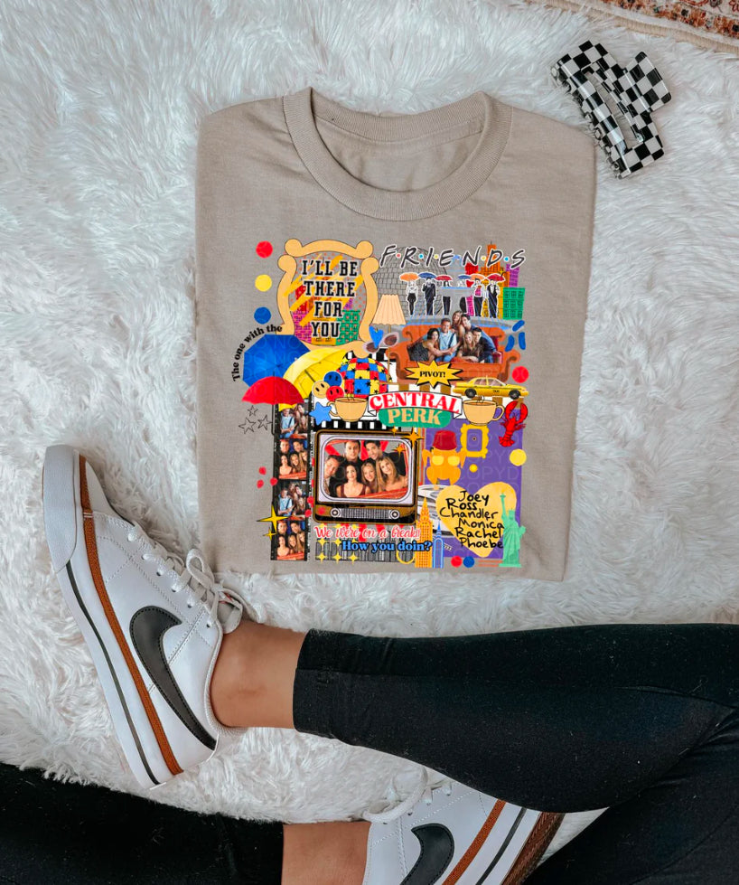 I’ll Be There For You Collage Tee