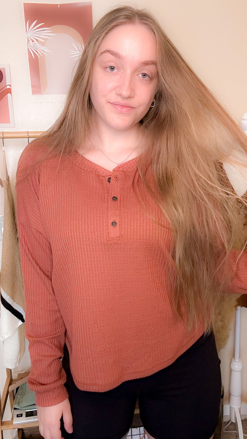 Rosie Button Top - Piper & Poppy