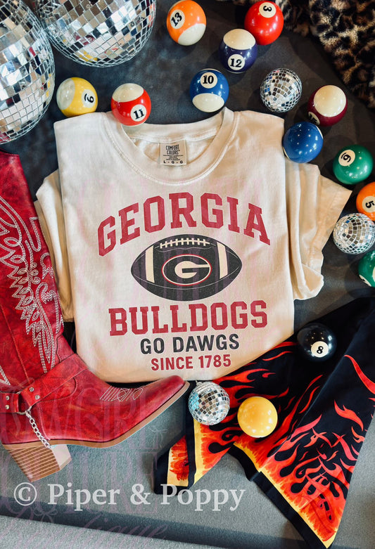 Exclusive Georgia Football Graphic