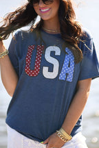 Polka Dot USA Tee