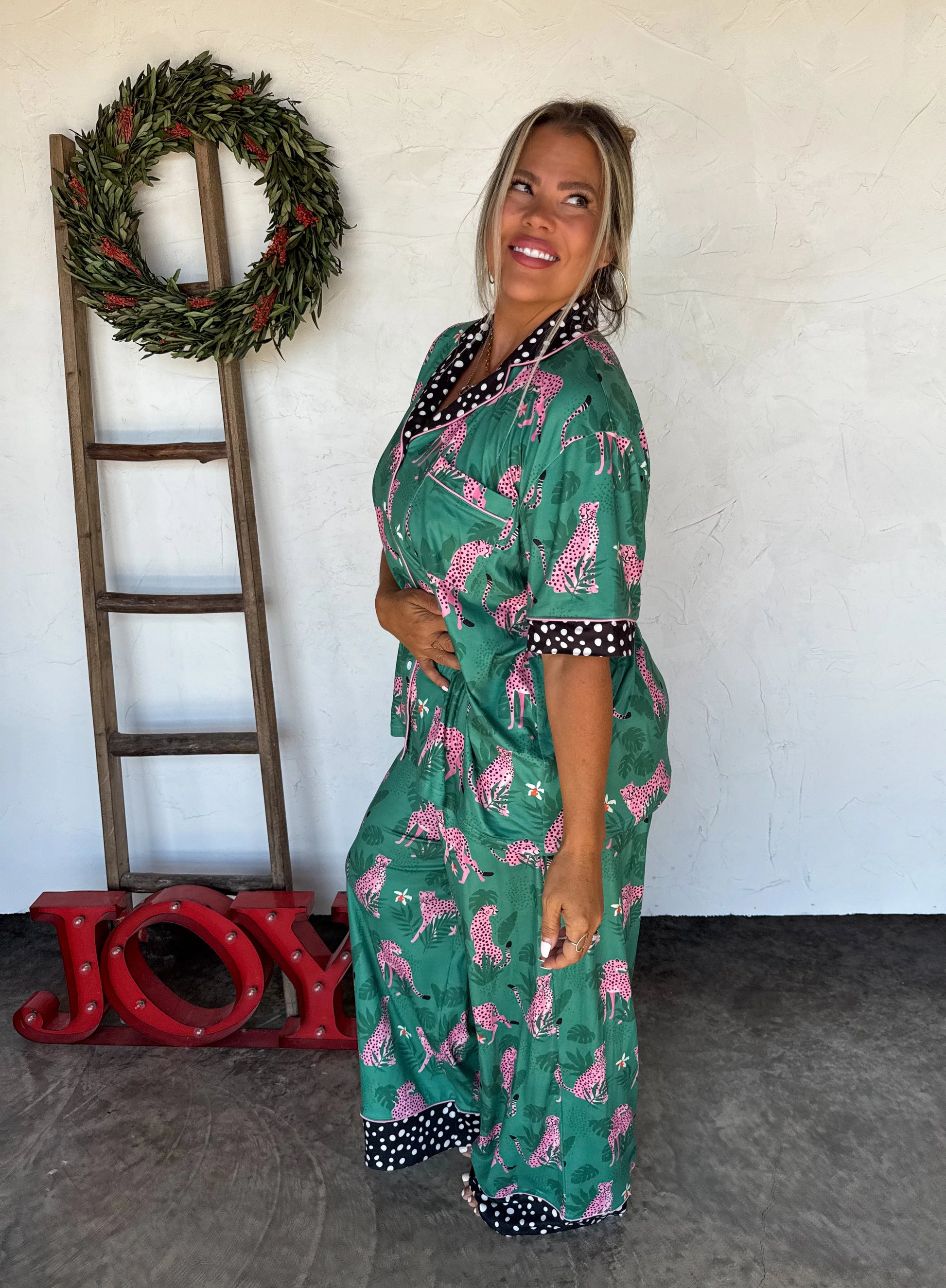 Leopard & Cheetah Star Luxe Pj Sets