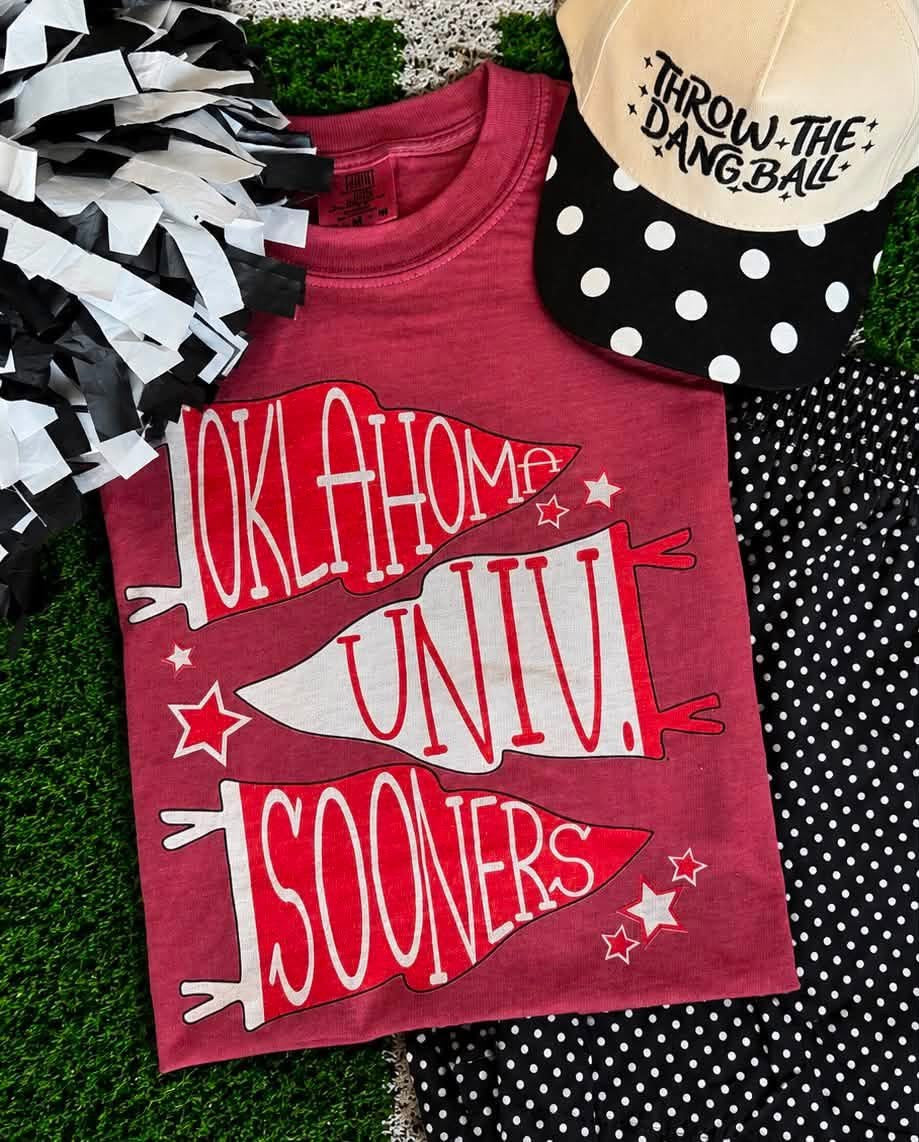 Oklahoma Sooners Flags Tee
