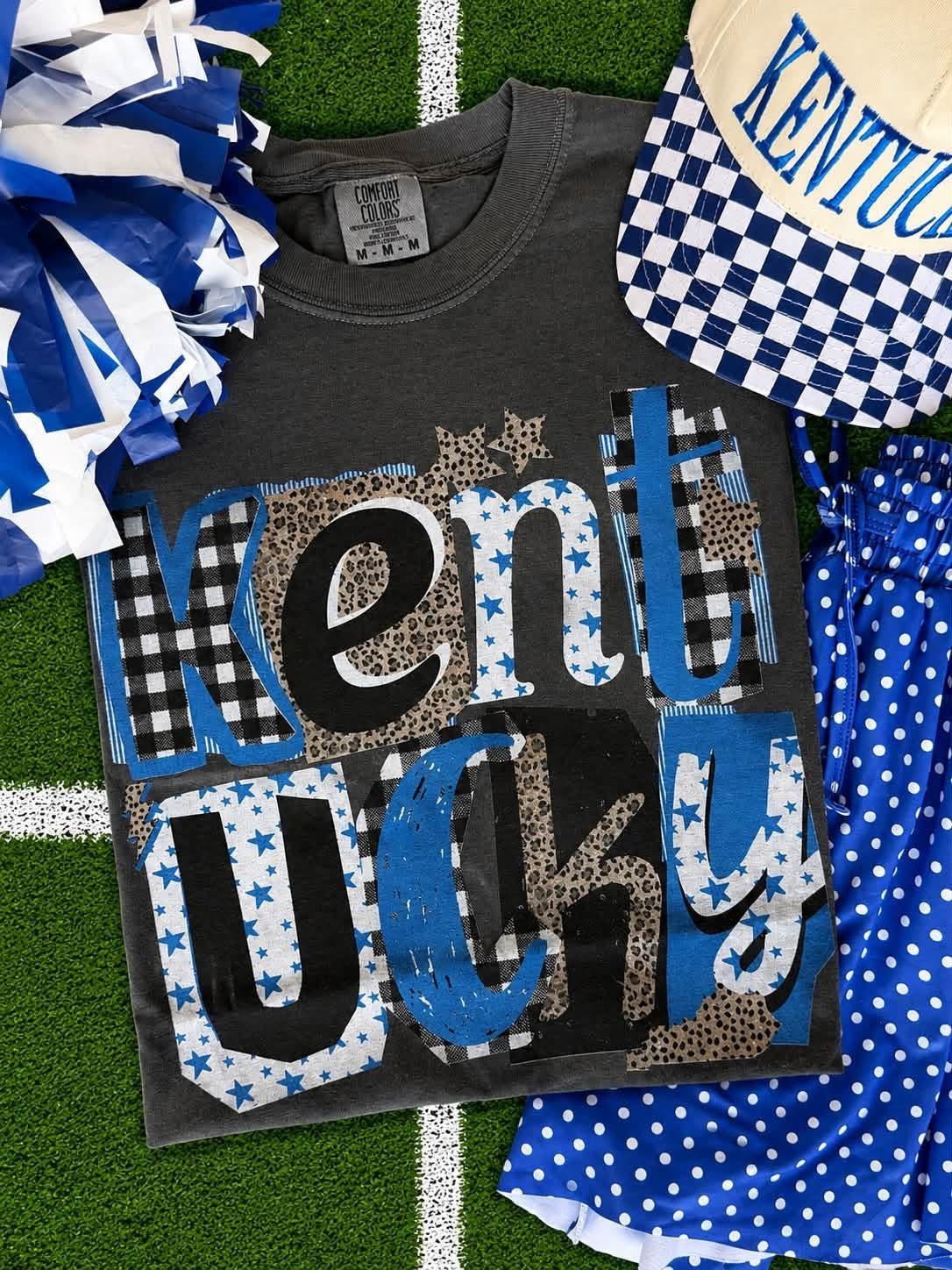 Kentucky Leopard Sticker Tee