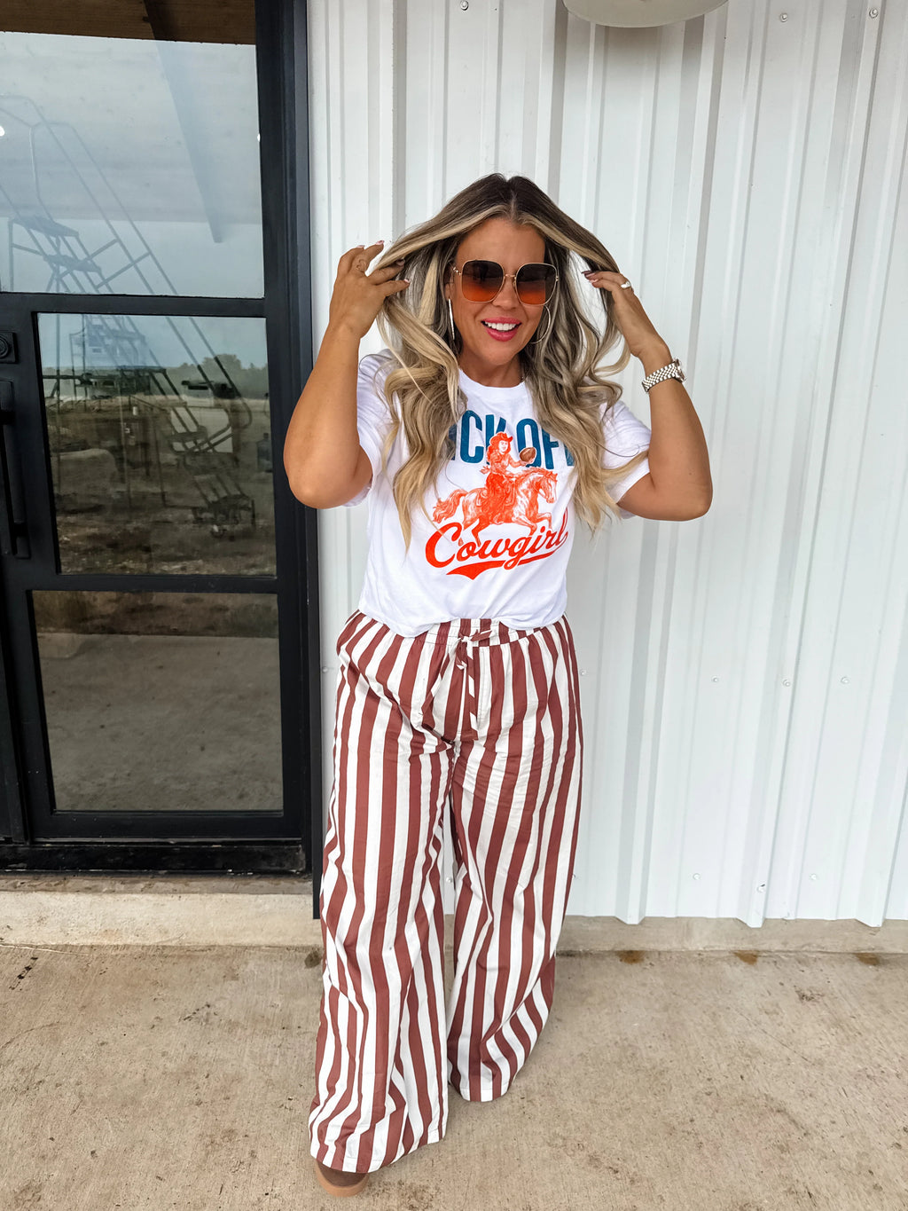 Tailgate Stripe Boxer Pants