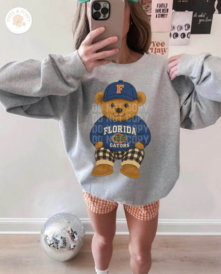 Vintage Gators Teddy Tee or Crew