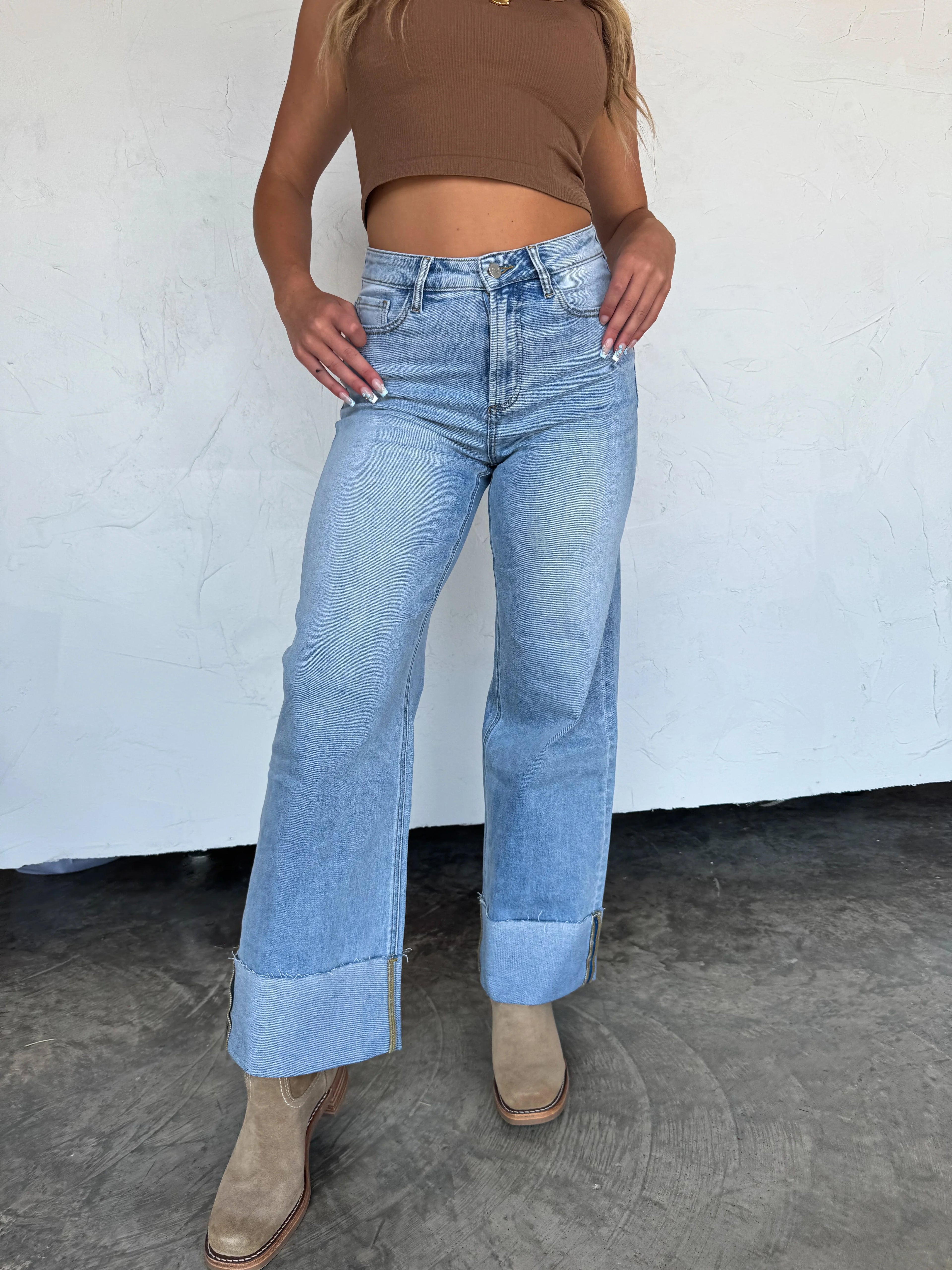 Margo Wide Cuff Jeans