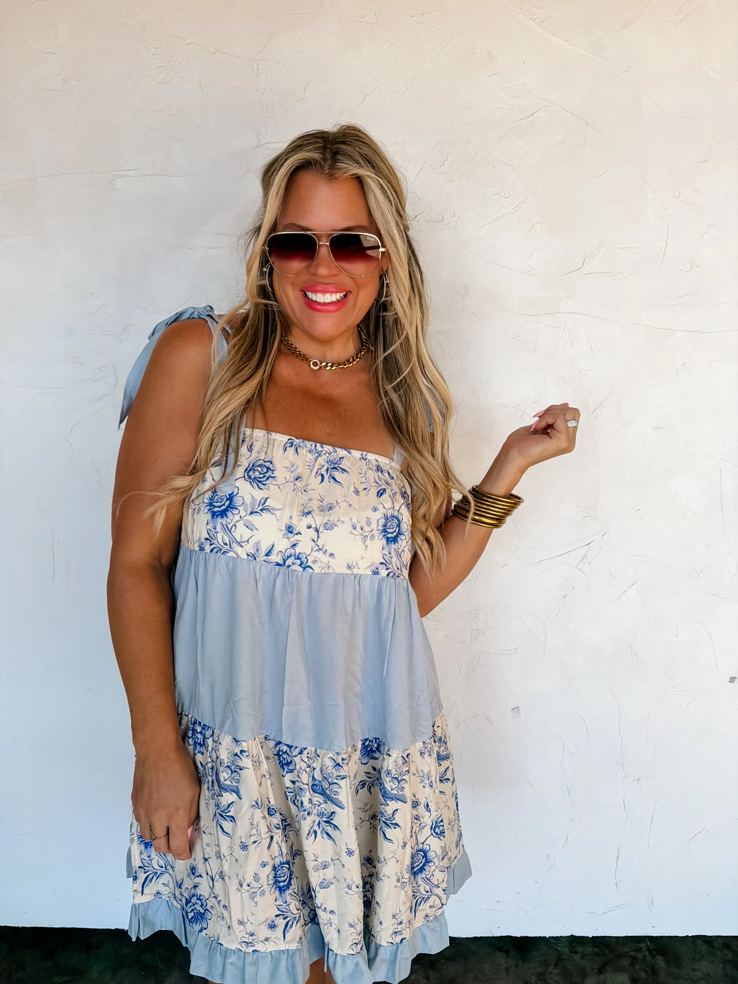 Garden Muse Floral Dress