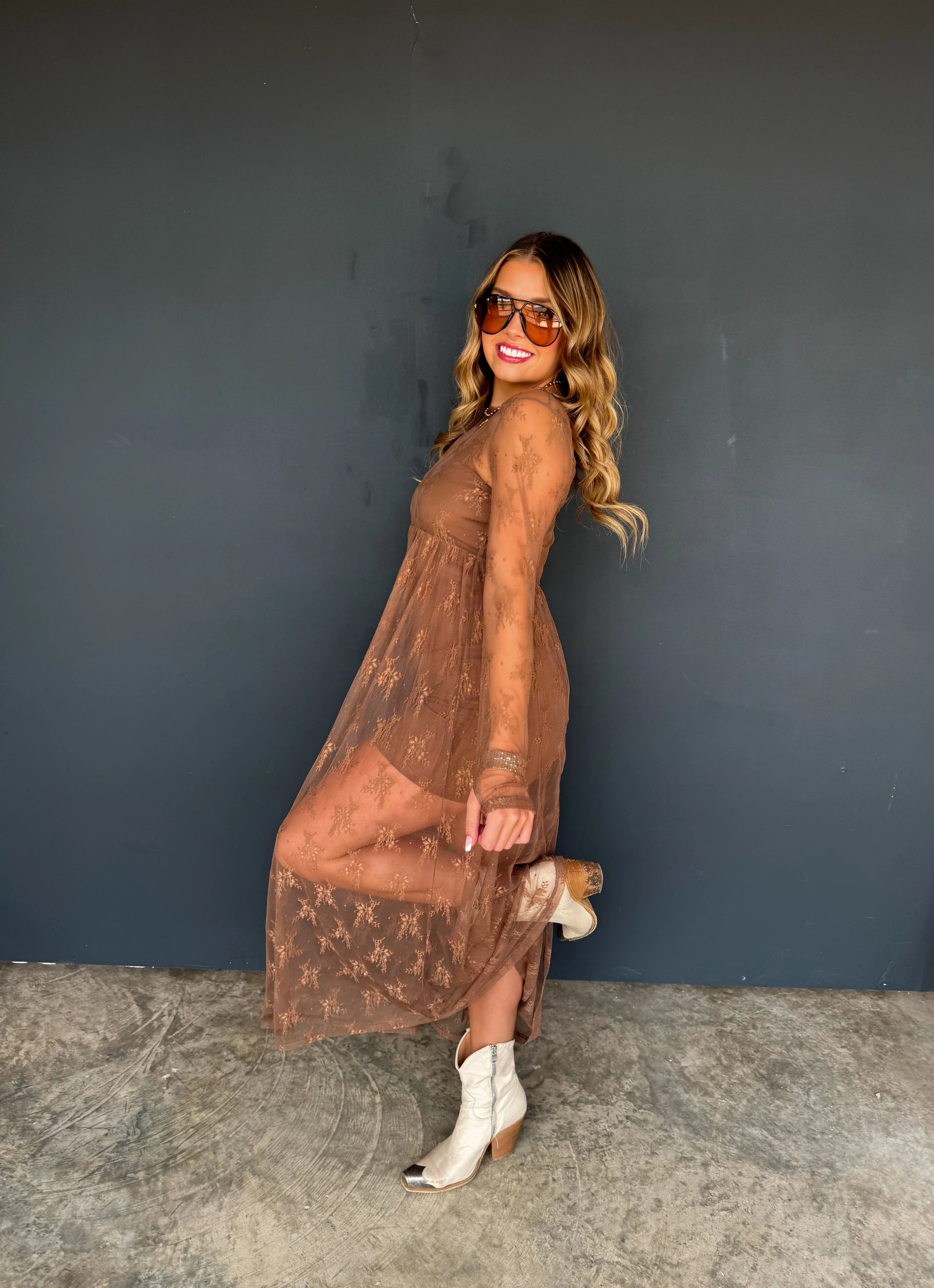 Evangeline Lace Dress