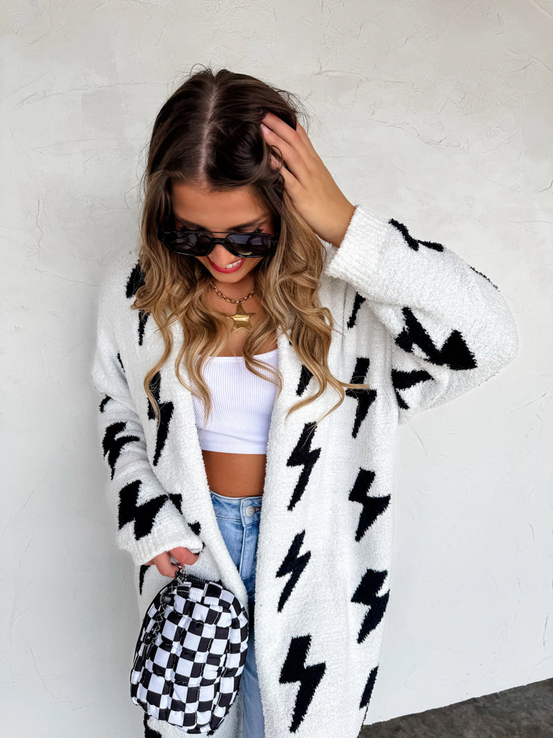 Lightning & Cheetah Cloud Cardigans