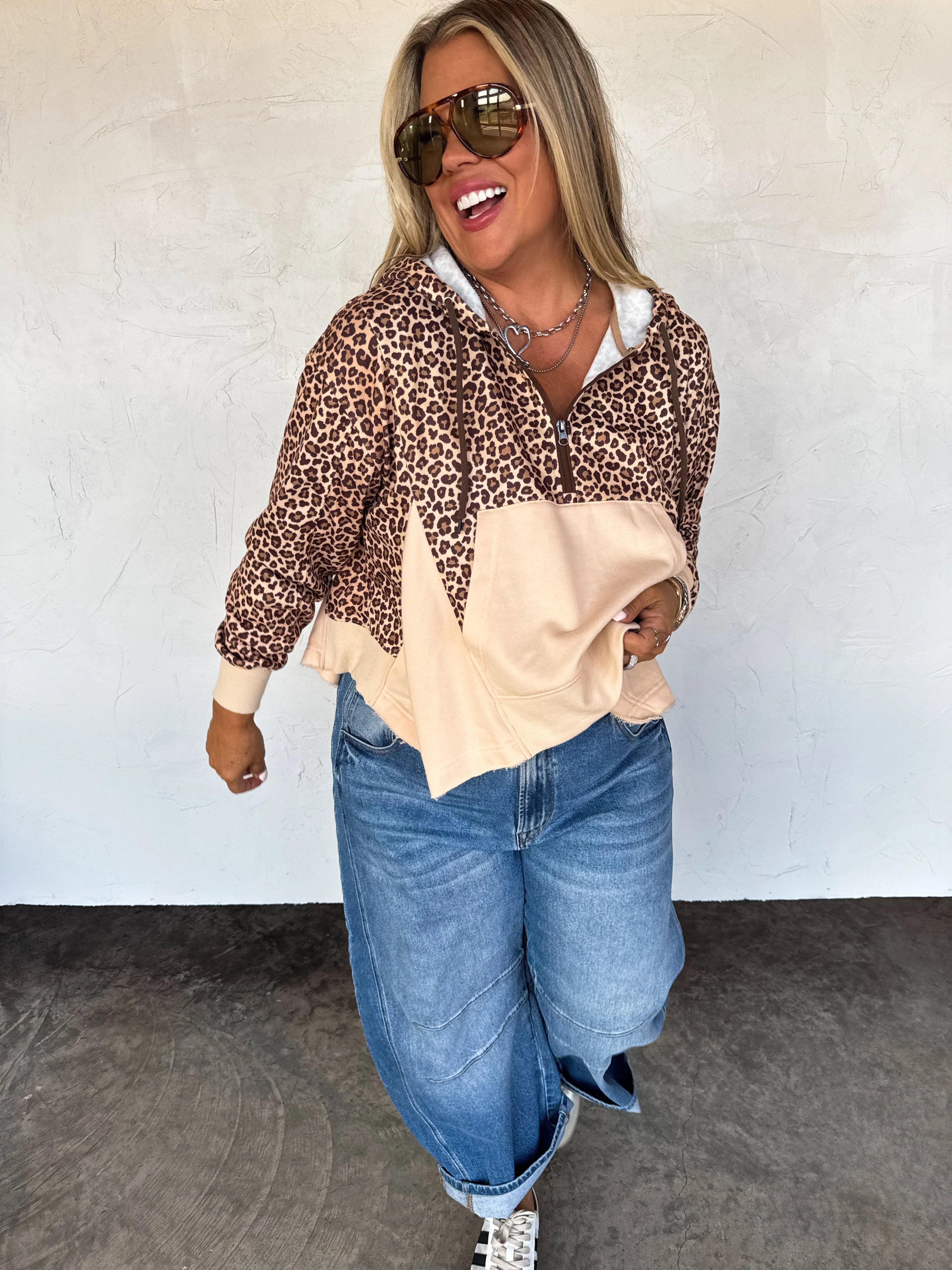 The Hunter Half Zip Hoodie Pullover