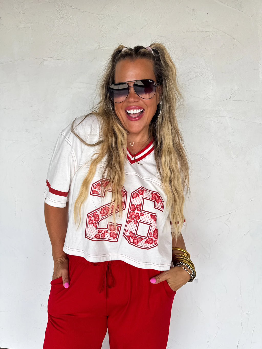 Delaney Jersey Top
