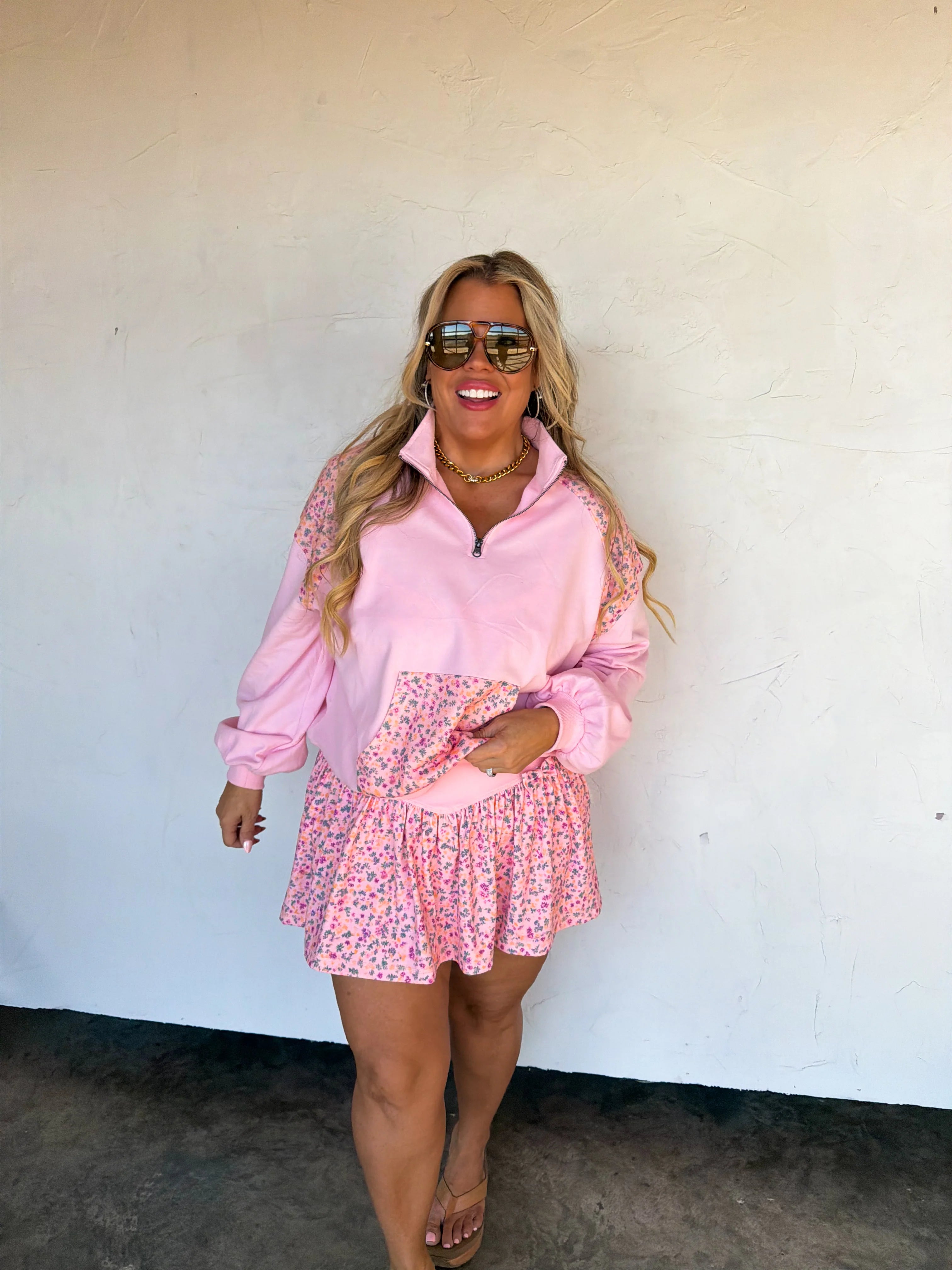 Just Living Quarter Zip Pullovers