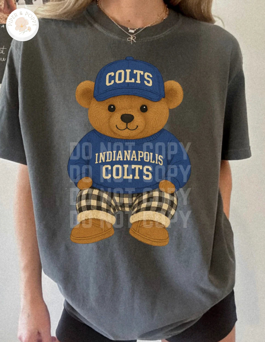 Vintage Colts Teddy Tee or Crew