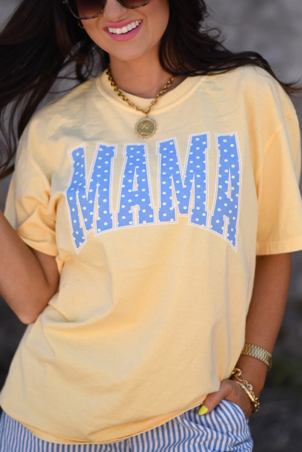 Polka Dot Mama Tee