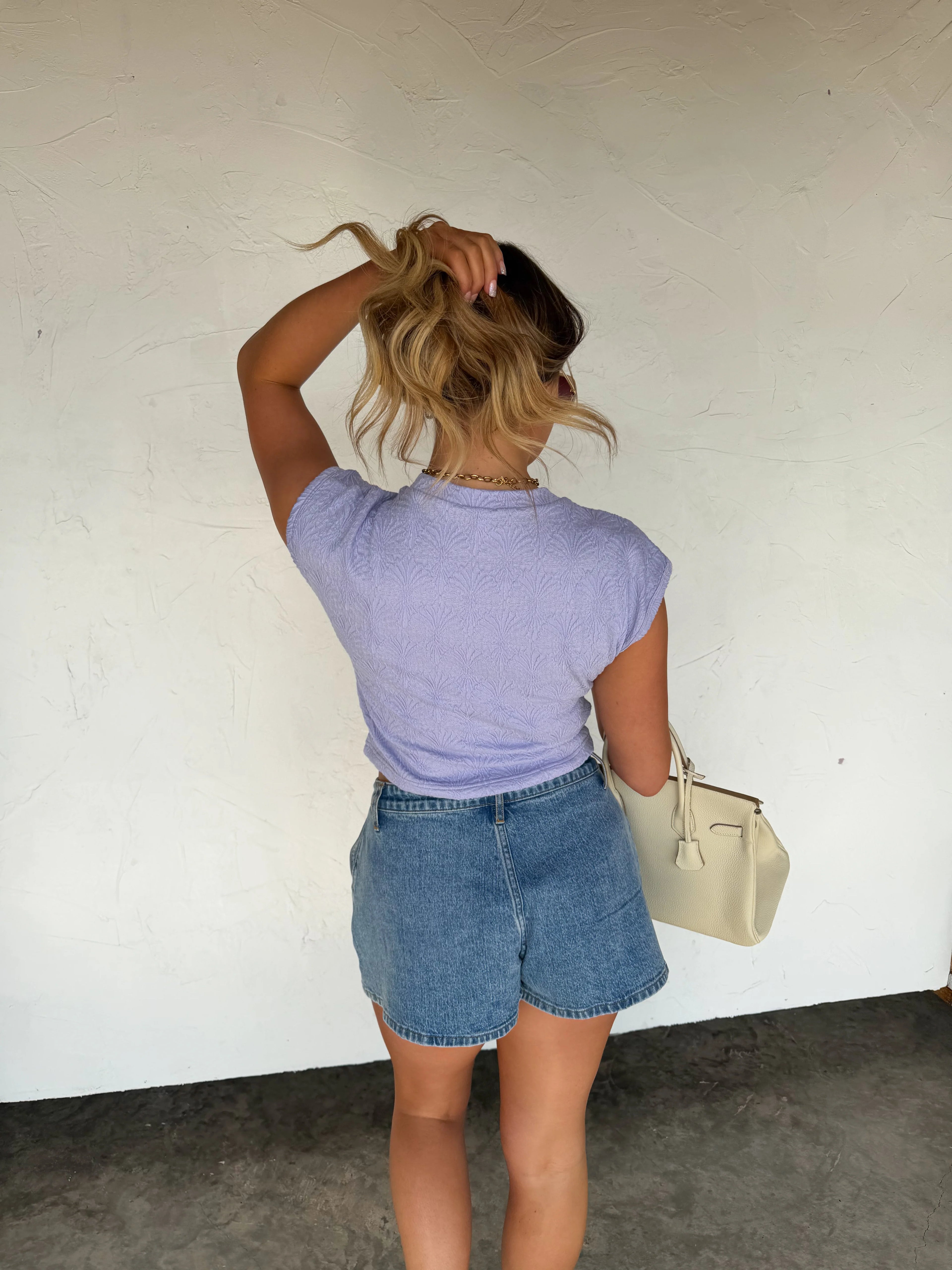 Spring Harley Cap Sleeve Basic Top