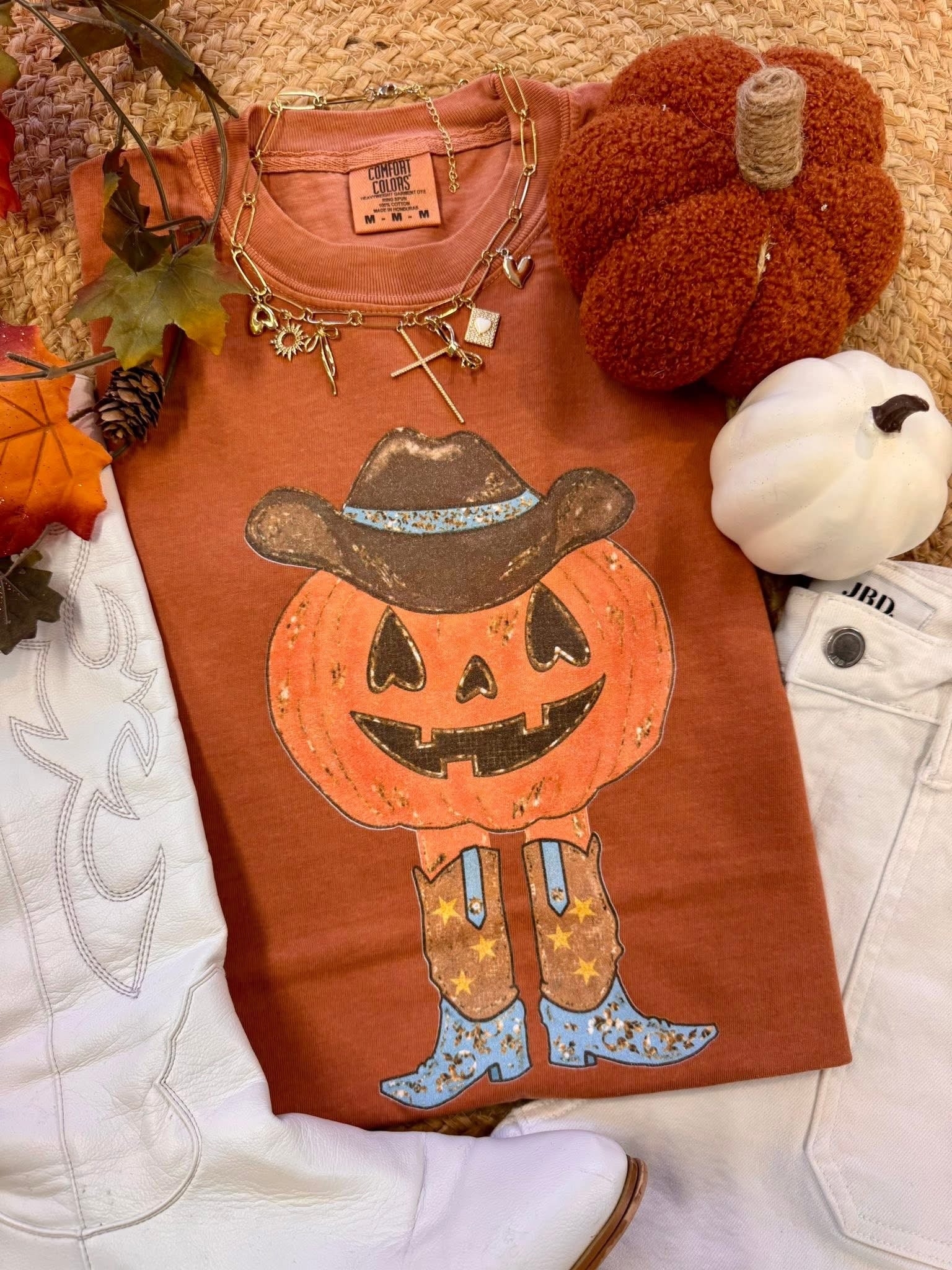 Western Pumpkin Tee
