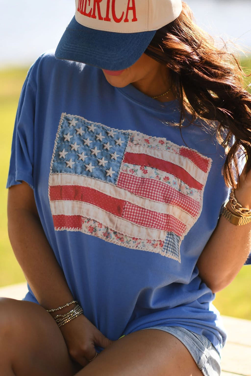 Patchwork Flag Tee