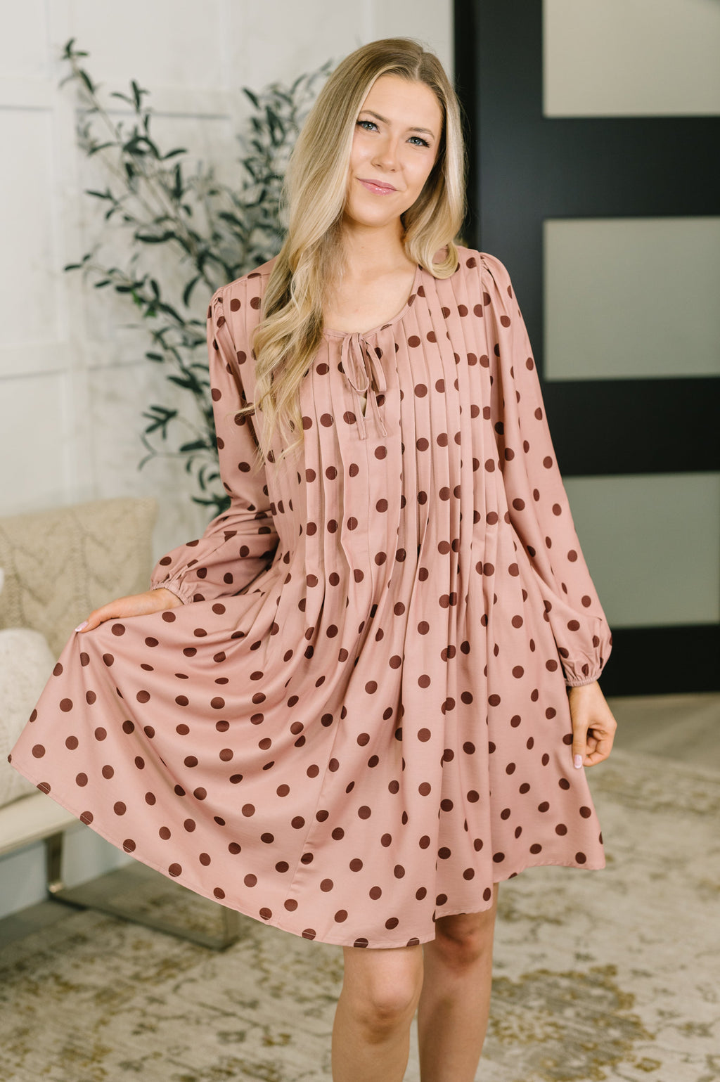 Bianca Polka Dot Dress