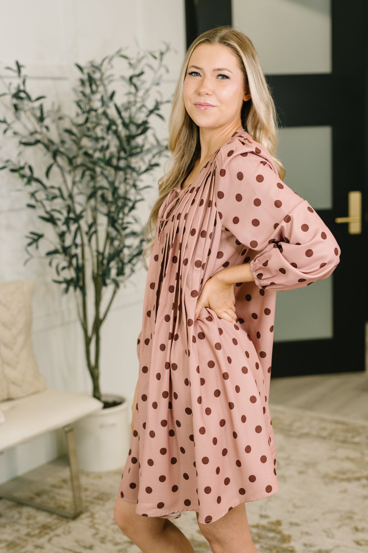 Bianca Polka Dot Dress