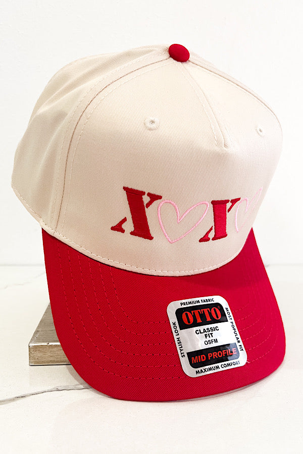 XOXO Embroidered Hat