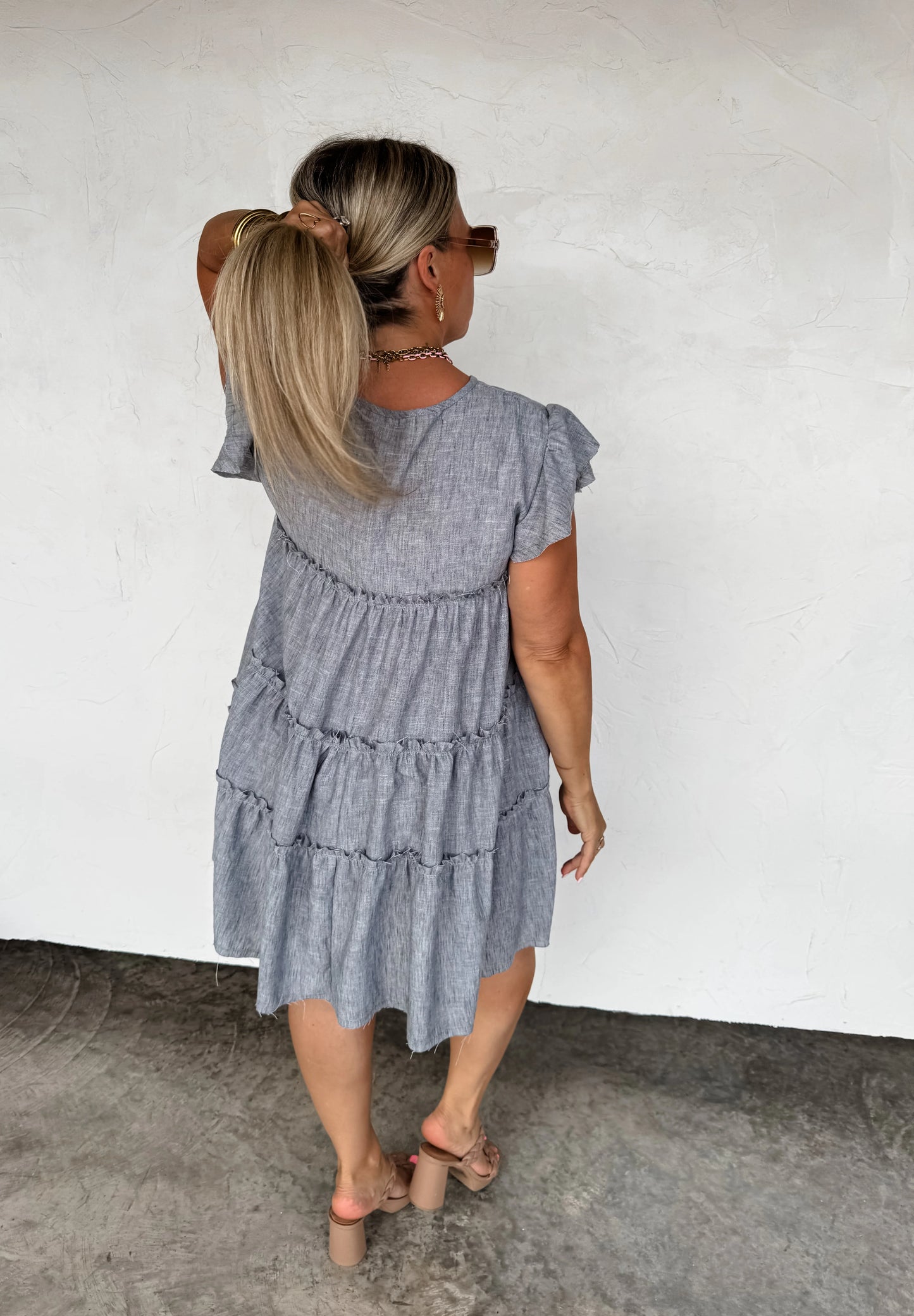 Day Dreaming Ruffle Dress