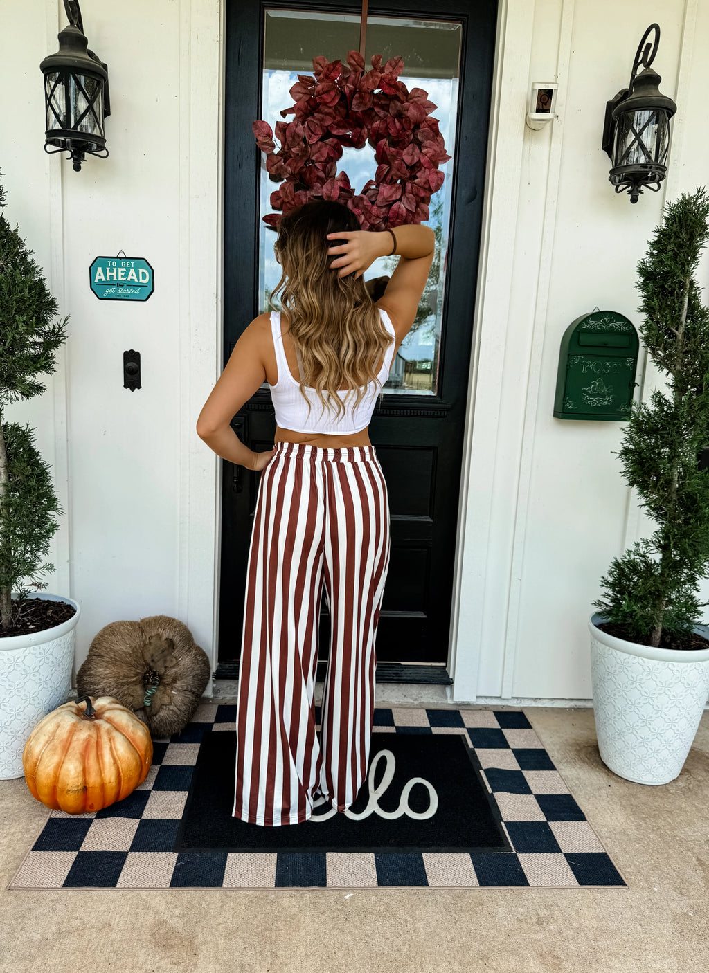 Vertical Vibes Stripes Pants