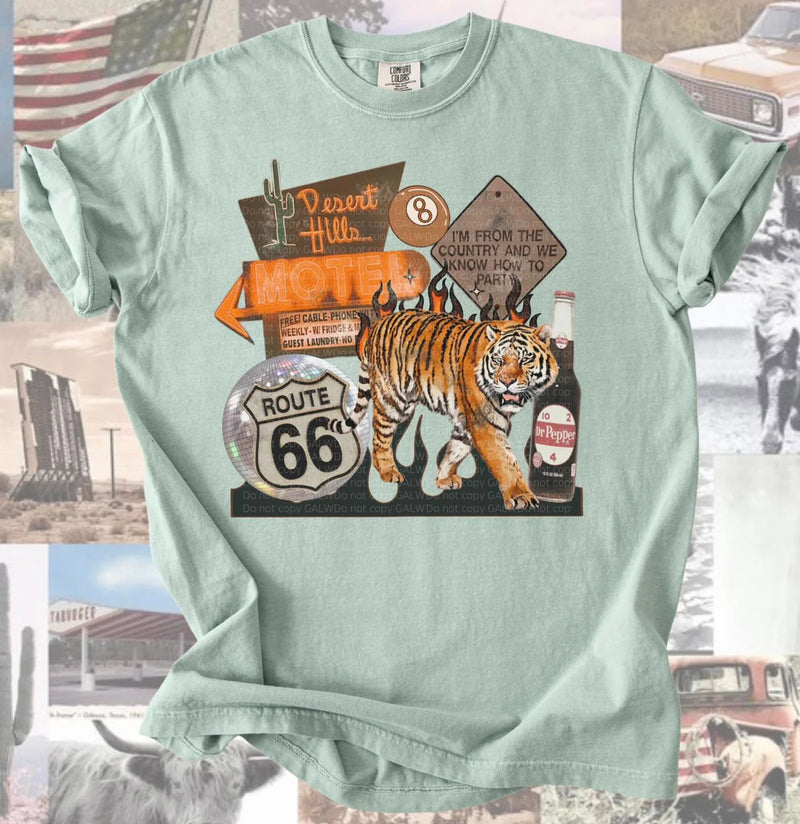 Desert Hills Collage Tee