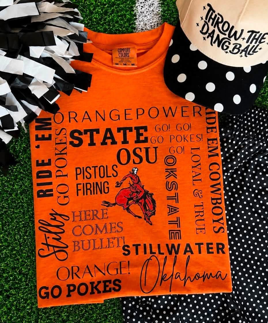OK State Collage Tee