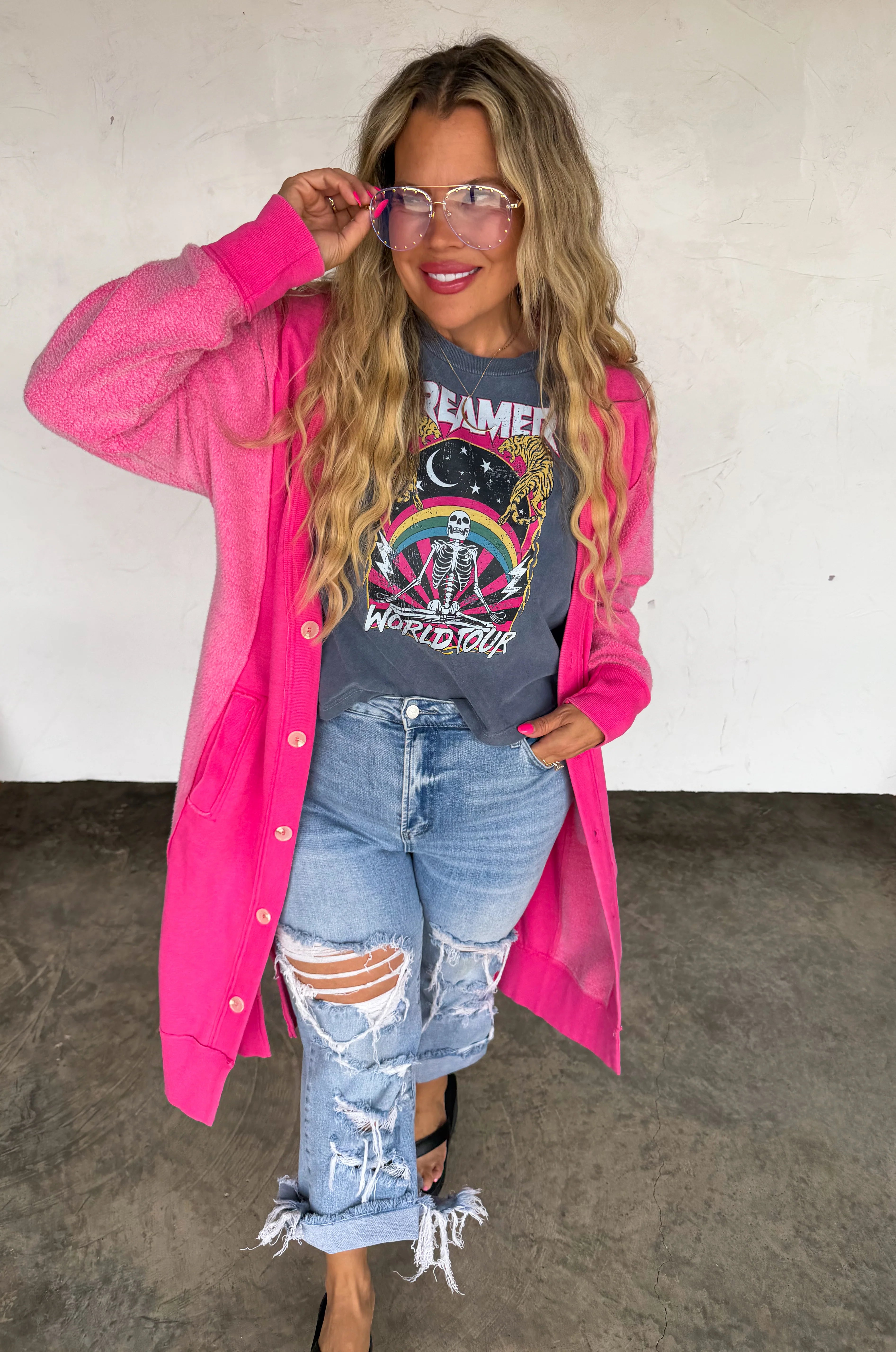 Desi Sweatshirt Cardigans