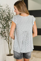 Bloom Service V-Neck Blouse