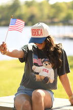 All American Bear Tee