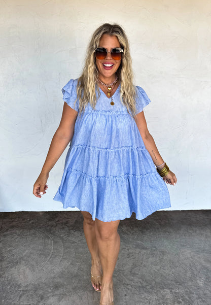 Day Dreaming Ruffle Dress