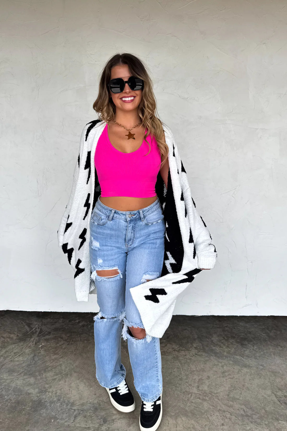 Lightning & Cheetah Cloud Cardigans