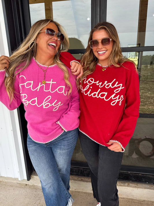 Santa & Howdy Sweaters