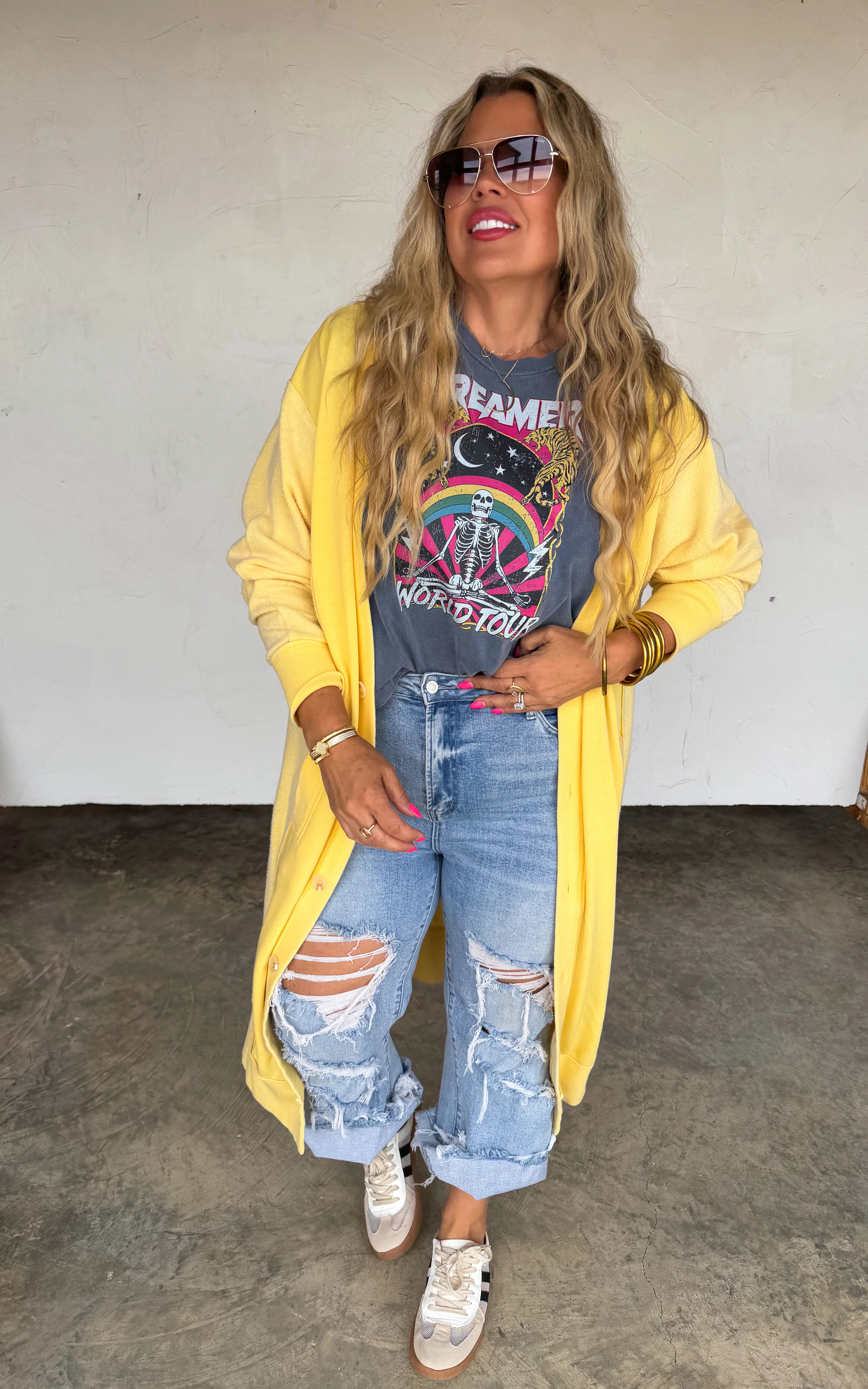 Desi Sweatshirt Cardigans