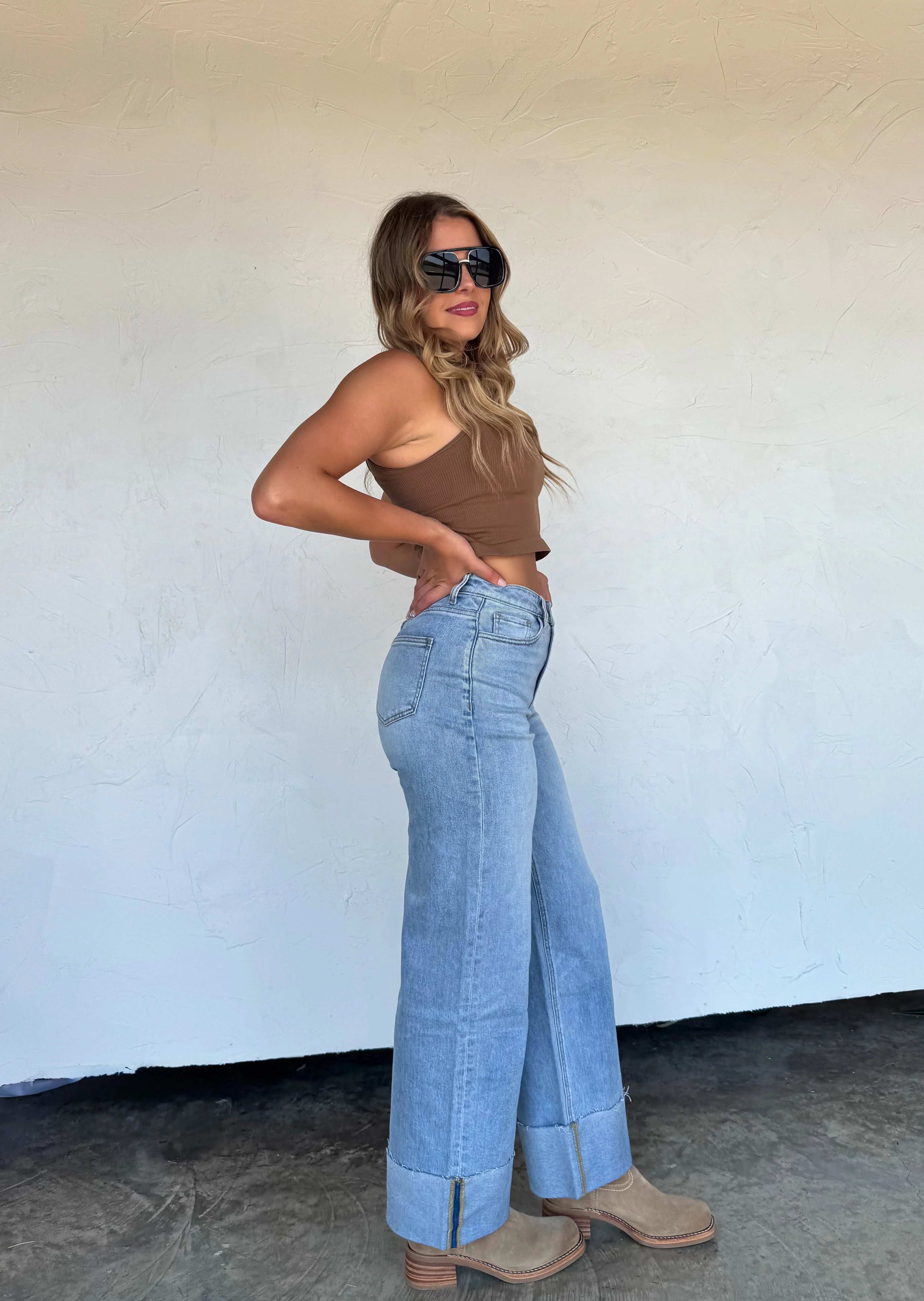 Margo Wide Cuff Jeans