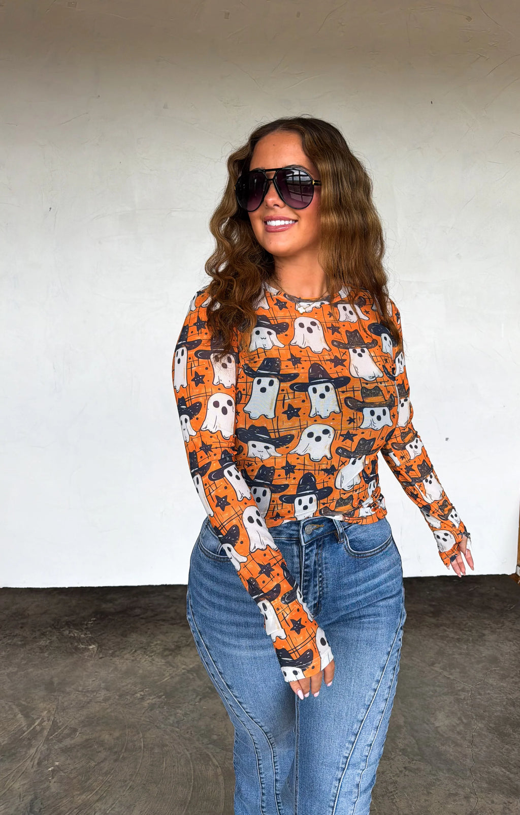 Hallow Mesh Tops