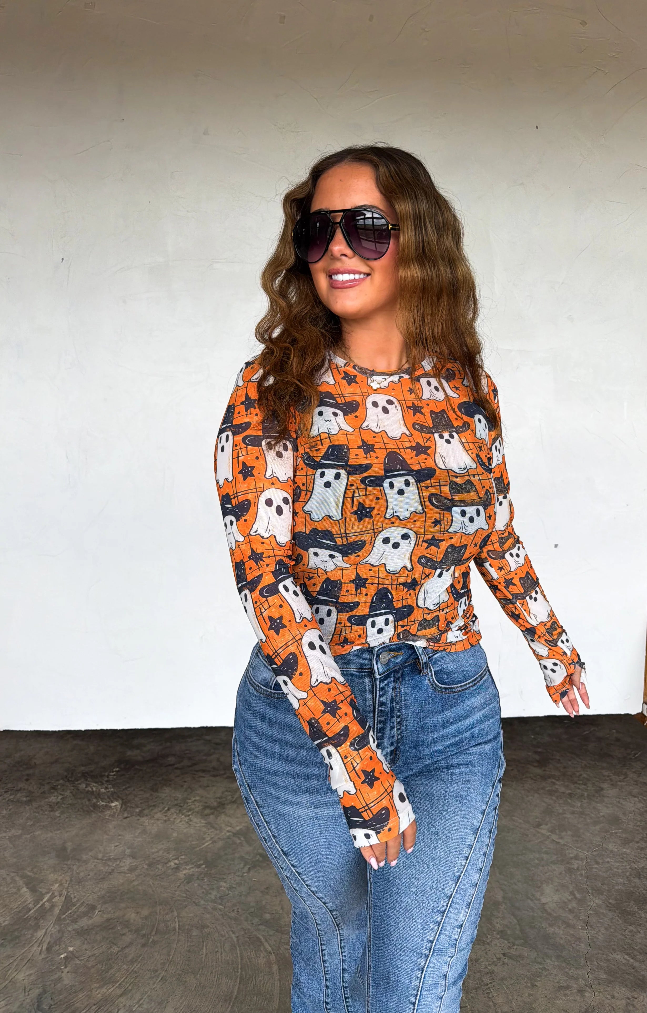 Hallow Mesh Tops