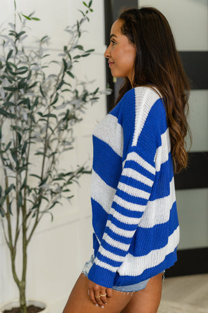 Casual Chaos Drop Shoulder Sweater