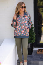 Willow Olive Pocket Leggings
