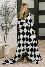 Cookies & Cream Checks Blanket