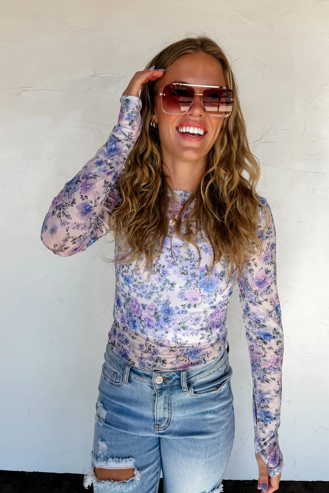 Gia Mesh Top