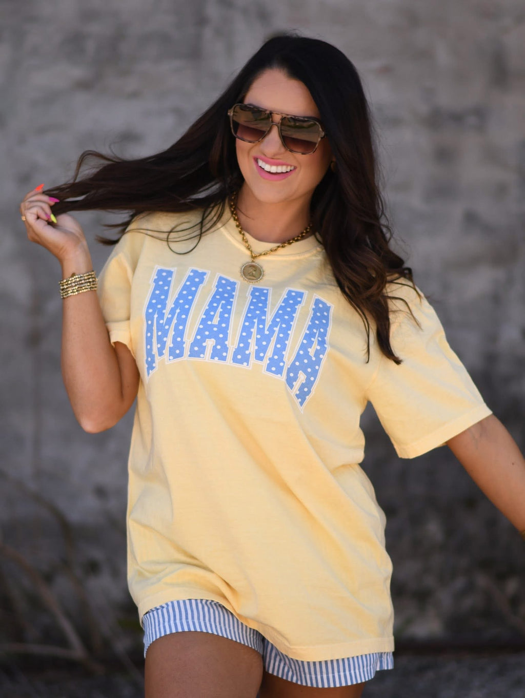 Polka Dot Mama Tee