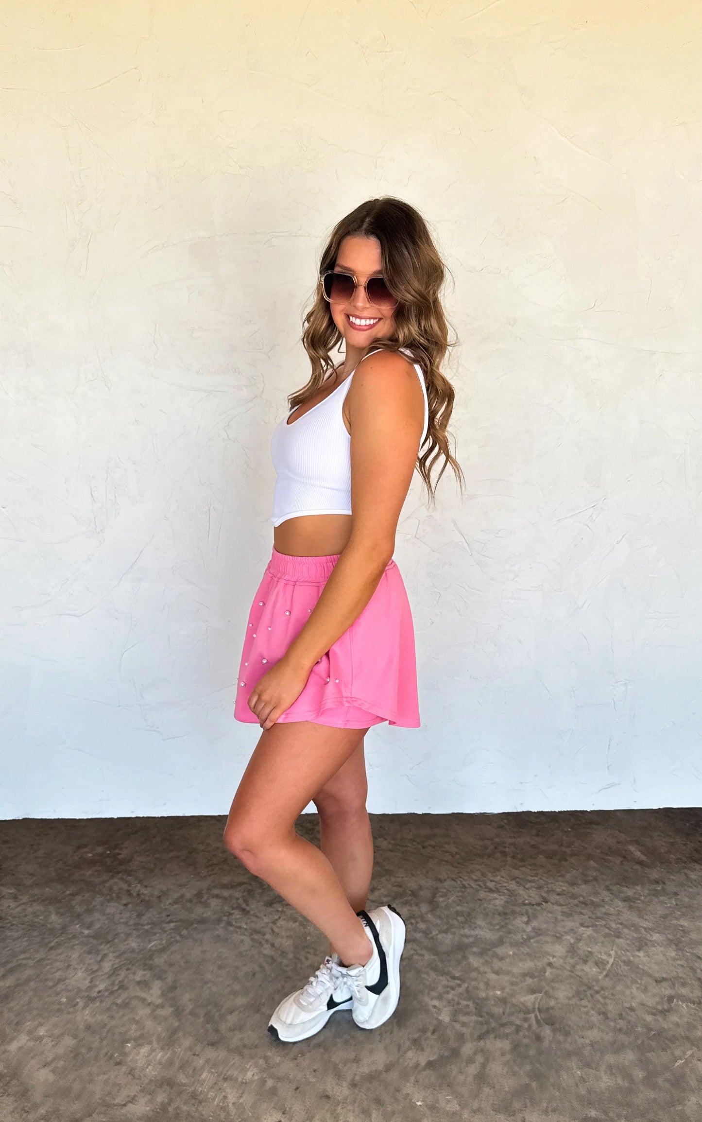 Pretty In Pearls Skort