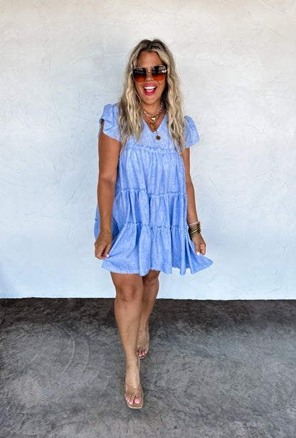 Day Dreaming Ruffle Dress