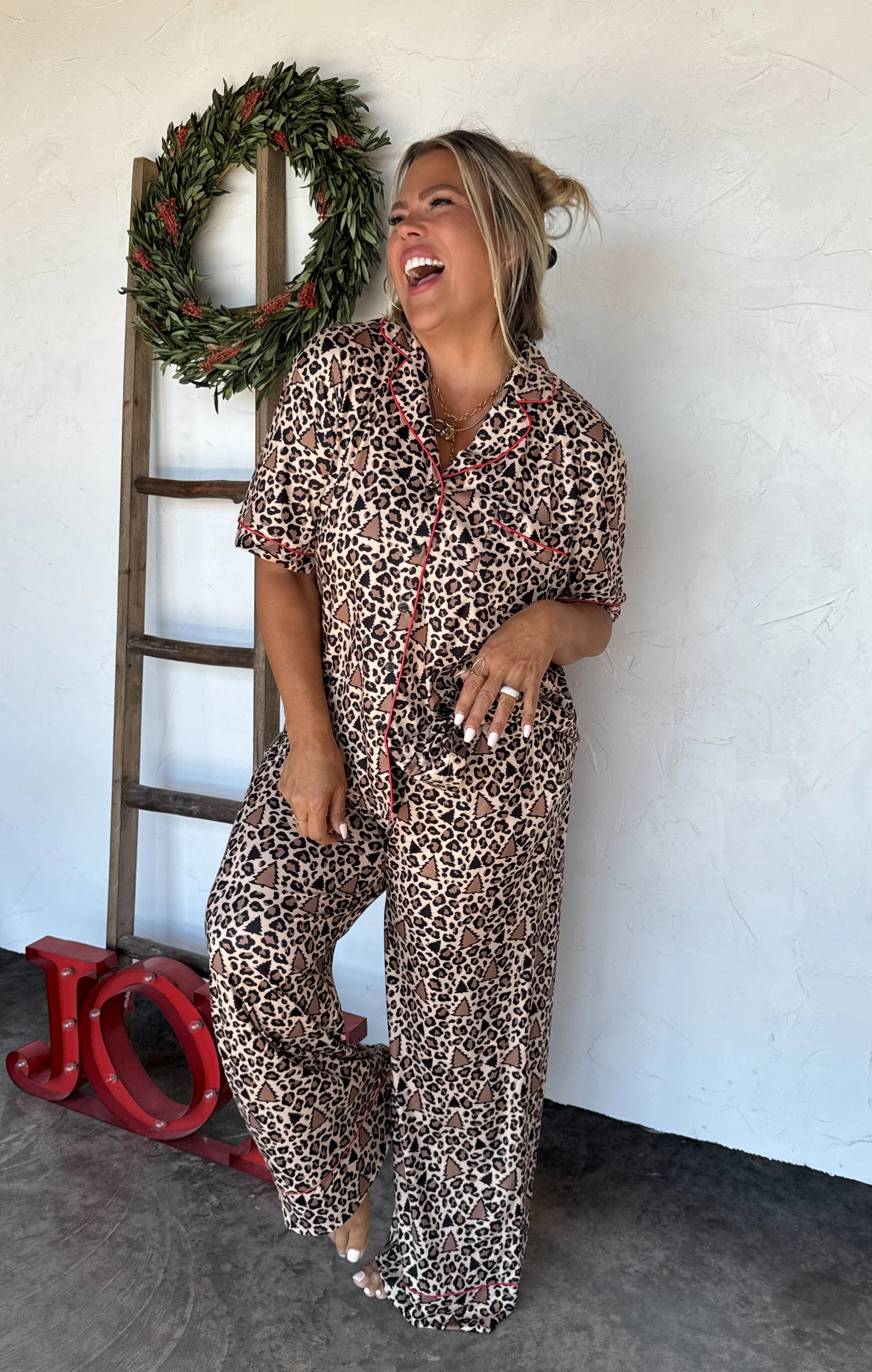 Leopard & Cheetah Star Luxe Pj Sets