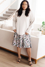 Don't Change Anything Mock Neck Pullover